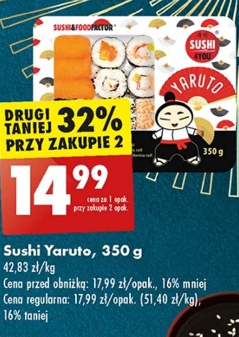 Promocja Sushi You W Biedronka