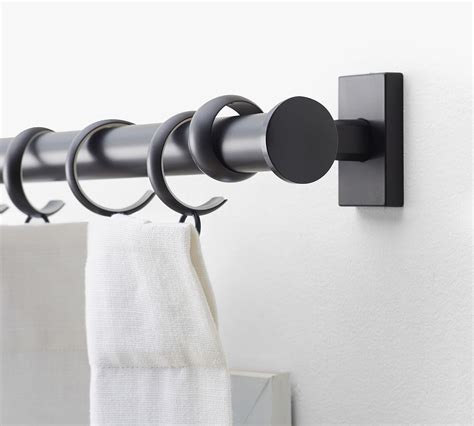 Standard Curtain Rod And Wall Bracket Pottery Barn