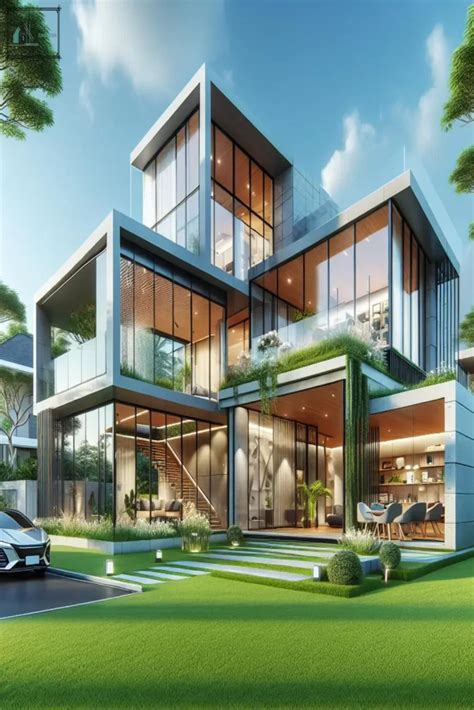 Modern Beautiful Duplex House Design