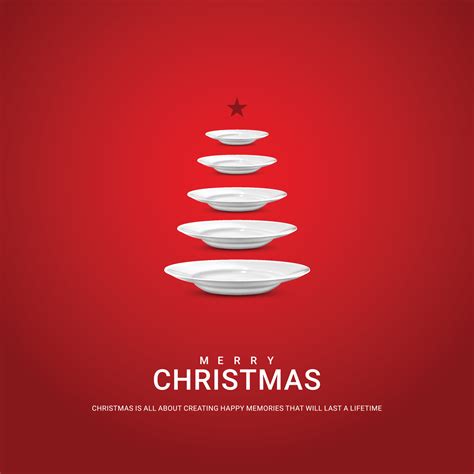 Christmas And New Year Creative Ads D Illustration Vector