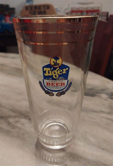 Tiger Beer glass, Hobbies & Toys, Collectibles & Memorabilia, Vintage ...