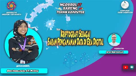 Kriptografi Sebagai Saran Pengamanan Data Di Era Digital Ngobrol It