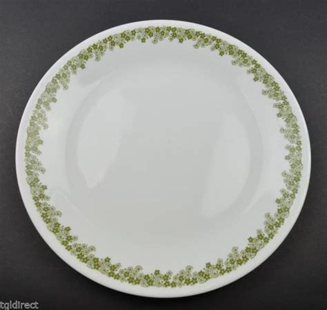 Vintage Corning Spring Blossom Pattern Dinner Plate 10.25" Collectible ...