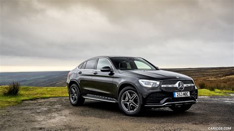 2020 Mercedes Benz GLC Coupe UK Spec Front Three Quarter Caricos