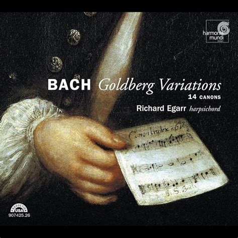 Bach J S Goldberg Variations Canons Richard Egarr Harpsichord