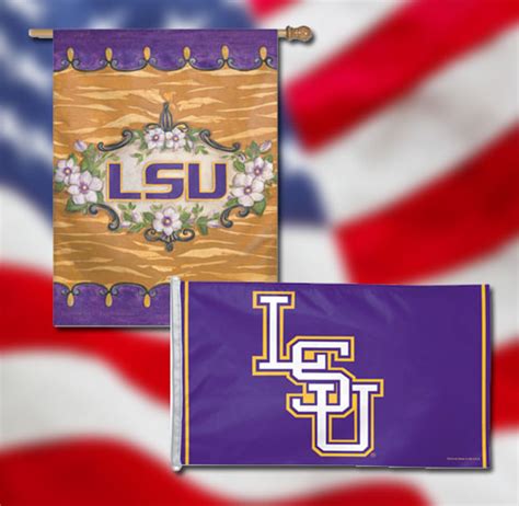 Lsu Flag World American Flags Custom Flags Flagpoles