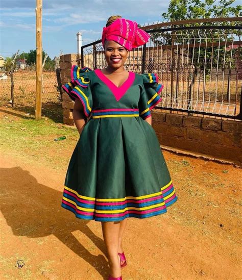 Amazing Modern Sepedi Traditional Wedding Dresses Shweshwe Home