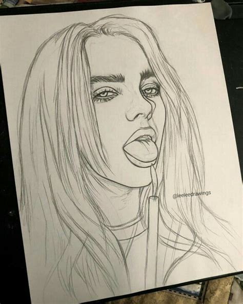 Billie Eilish En Lindos Dibujos Tumblr Foto En Dibujo Dibujos