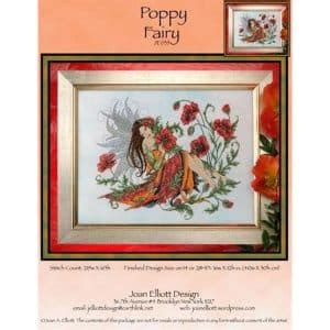 Joan Elliott Je Poppy Fairy Hard Copy Jk S Cross Stitch Supplies