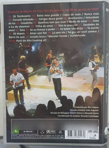 Dvd Grupo Revelação Ao Vivo No Morro Parcelamento sem juros