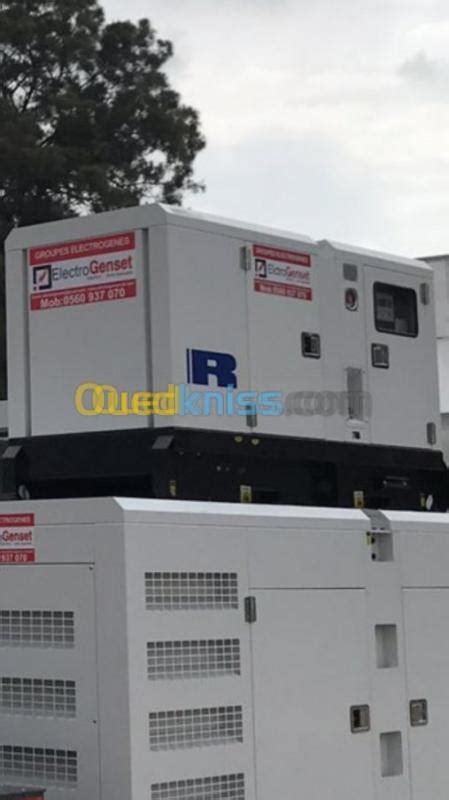 GROUPE ÉLECTROGÈNE 40 44 KVA RICARDO DISPONIBLE Chlef Algeria