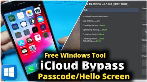 FREE Windows Ramdisk Tool ICloud Bypass Tool For IOS 12 To 16 X