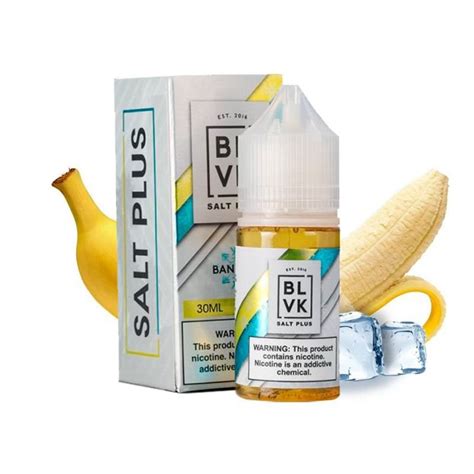 Banana Ice By Blvk Salt Plus Ml Best Online Vape Shop Uae