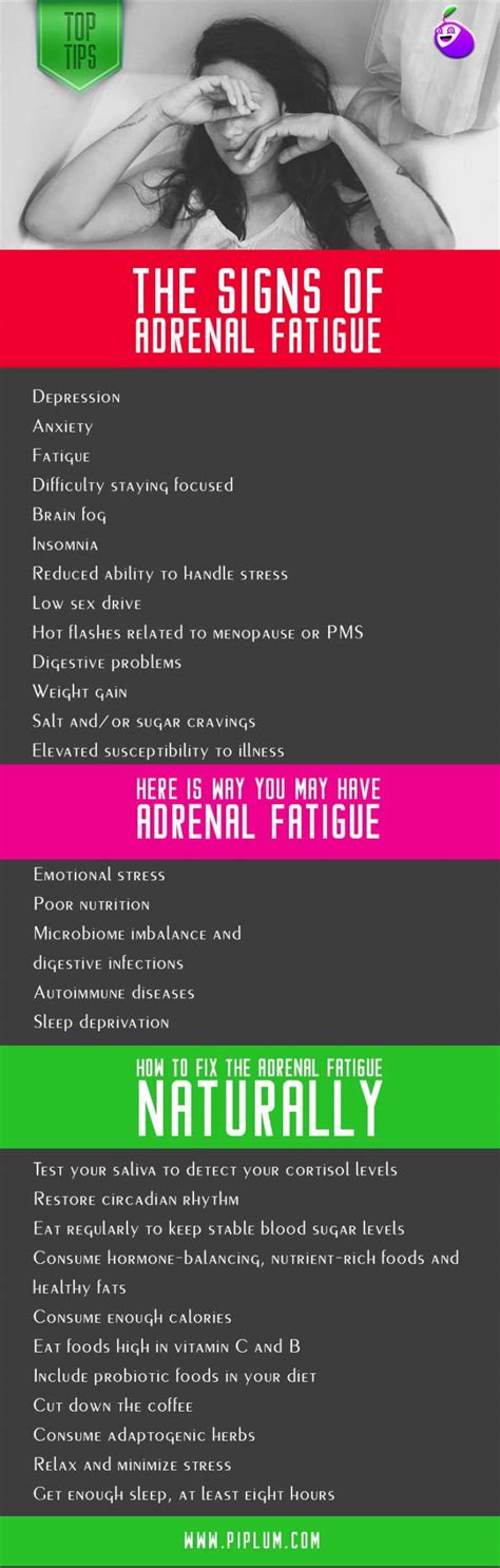 Main Symptoms For Adrenal Fatigue And How To Spot It