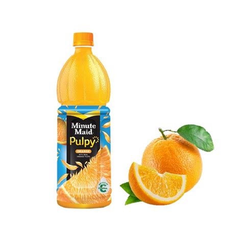 Jual Minute Maid Pulpy Orange Botol 300ml Shopee Indonesia