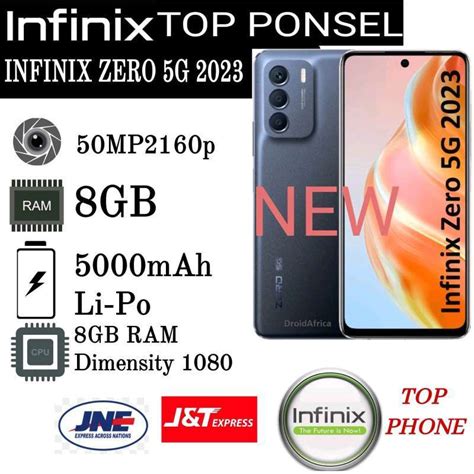 Jual Infinix Zero 5G 2023 8 256gb Garansi Resmi Di Seller King S Store