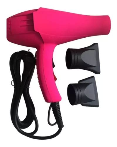 Secador De Cabelo Profissional Super Turbo Rosa Pink Top Mercadolivre