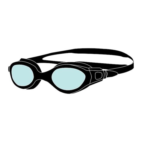 Premium Vector | Swimming goggles icon vector illustration symbol design