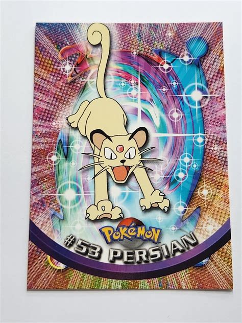 Topps Pokemon Tv Animation Series Persian Values Mavin