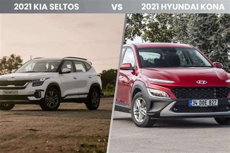 2021 Hyundai Kona Vs Kia Seltos