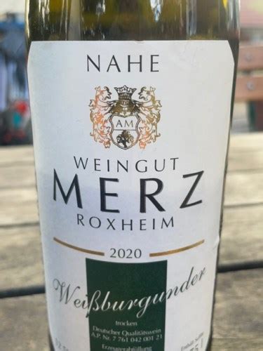 Weingut Merz Weissburgunder Trocken Vivino US