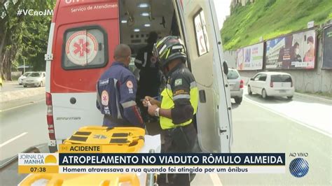 Homem Encontrado Desacordado Ap S Sofrer Atropelamento Em Salvador