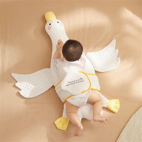 Big White Goose Baby Exhaust Pillow Cushions For Babies Stuff Mother