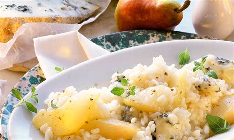 Risotto Con Pere Crema Di Gorgonzola E Taleggio Ricette Con Le Pere