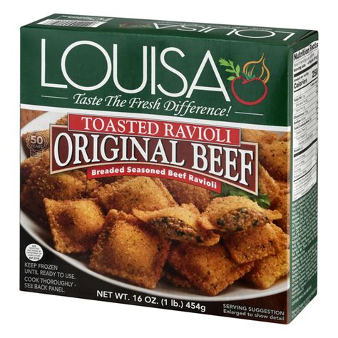 Louisa Toasted Original Beef Ravioli Hy Vee Aisles Online Grocery