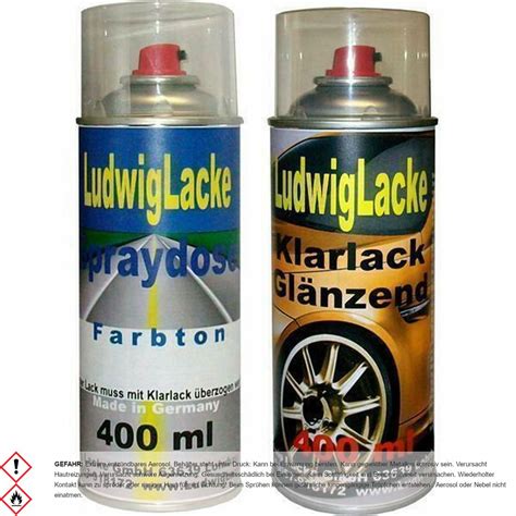 Spraydosen Autolack Klarlack je400ml für Skoda Black Magic Pearl 9910