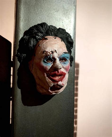 Leatherface Lady Mask Magnet | Etsy