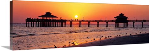 Sunset Fort Myers Beach FL Wall Art, Canvas Prints, Framed Prints, Wall ...