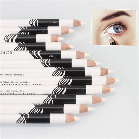 White Eyeliner Pencil Highlighter Eye Liner Pen Waterproof 2024 Lasting Hot Ebay