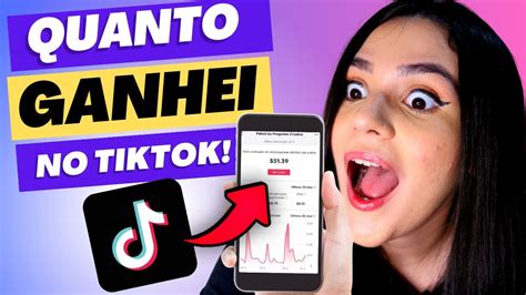 Quanto Ganhei No Tiktok E Como Monetizar Sua Conta Em Youtube