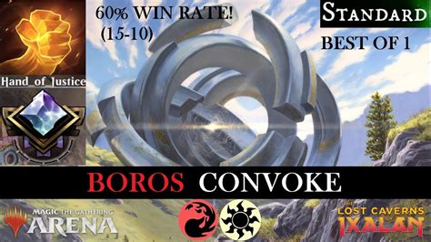 Standard Boros Convoke Win Rate Bo Ranked Mtg Arena