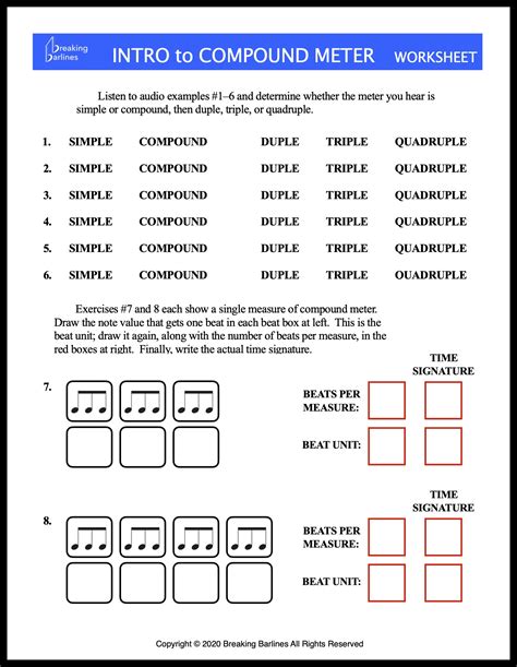 Intro to Compound Meter - Breaking Barlines