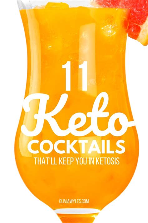 Quick Easy Keto Cocktails To Maintain Ketosis Keto Cocktails