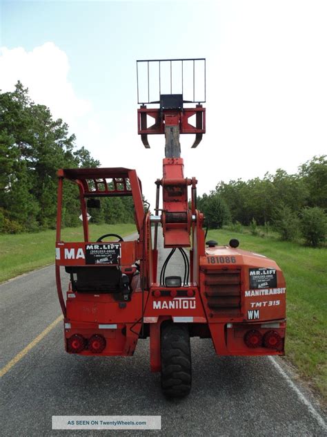 2002 K - D Manitou Tmt - 315 Hydraulic Telescoping Forklift N Mississippi