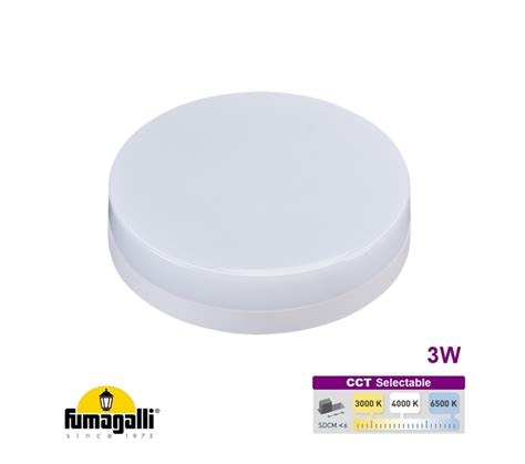 Fumagalli 3W LED GX53 Lamp CCT Selectable LEDVista Lighting