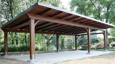 Wooden Carport Design - Carport | Minimalist and Modern Car Garage