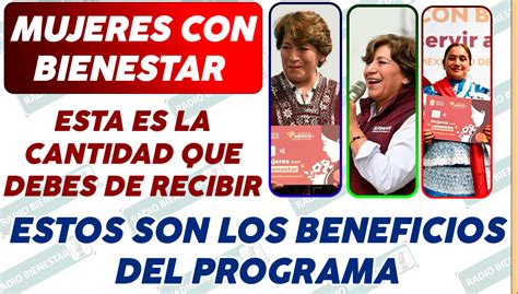 Conoce Los Beneficios Del Programa Mujeres Con Bienestar