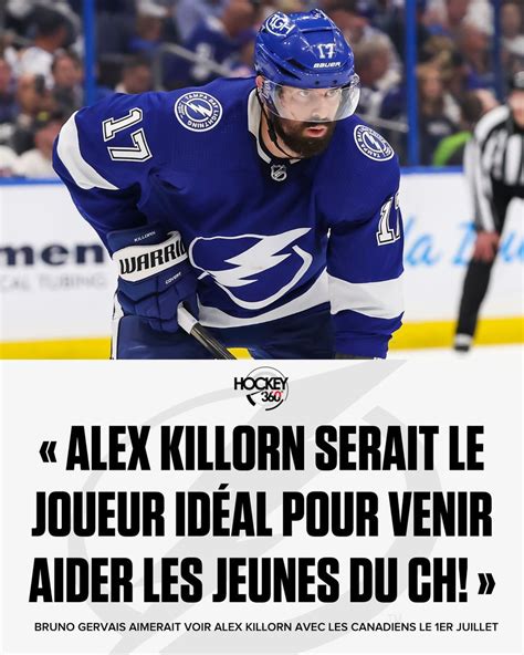 Hockey 360 On Twitter Aimeriez Vous Voir Alex Killorn Signer Avec Les