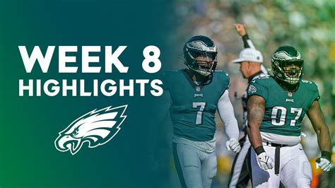 Pittsburgh Steelers Vs Philadelphia Eagles Week Eight Highlights Youtube