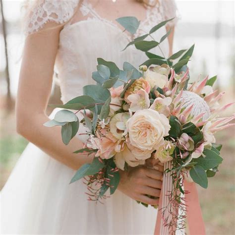 King Protea Bridal Bouquets That Are Crazy Striking