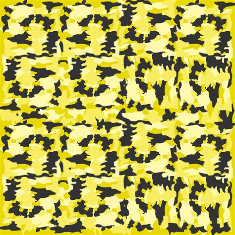 Army Camouflage Yellow Pattern Digital Art By A Z Design Fine Art America