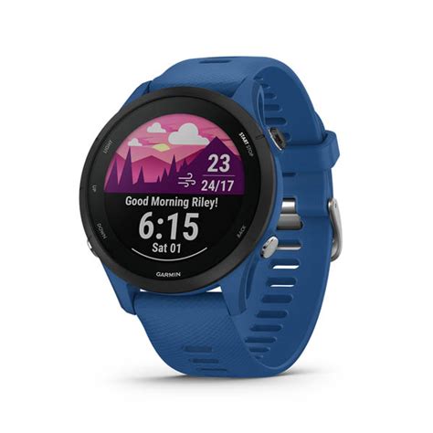 Forerunner 255 Gps Marathon Smartwatch For Runner Tidal Blue