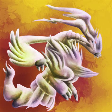 Painted Reshiram By Yoshitaka On Deviantart