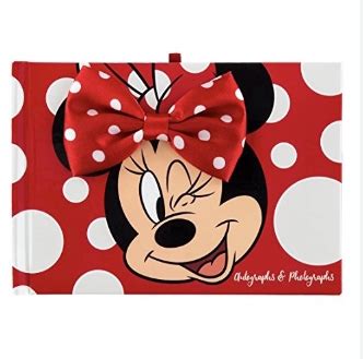 Caderno De Aut Grafos Oficial Minnie Mouse Disney Parks Loja