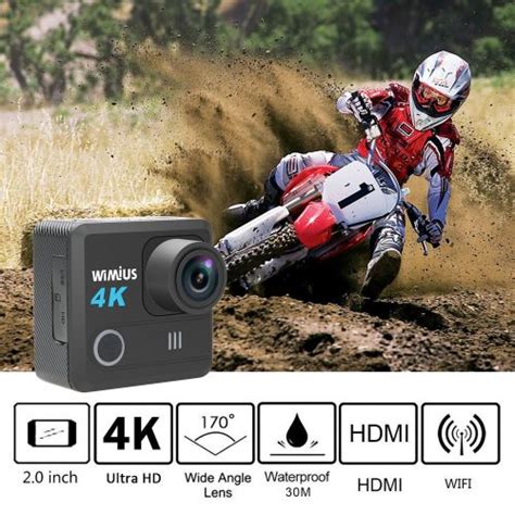 Action Cam Wimius L K Completa Di Accesssori Infodrones It