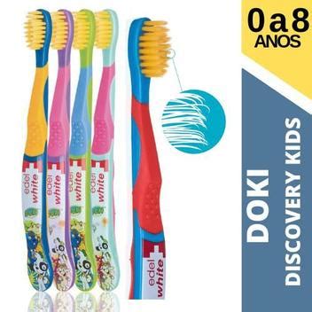 Escova Dental Infantil Edel White Ultra Soft 1 Unidade Escova De